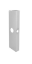 Show details for Don-Jo 20C-S-CW Wrap Around Plate For 20" Wrap-around - Satin Stainless Steel 20C CW